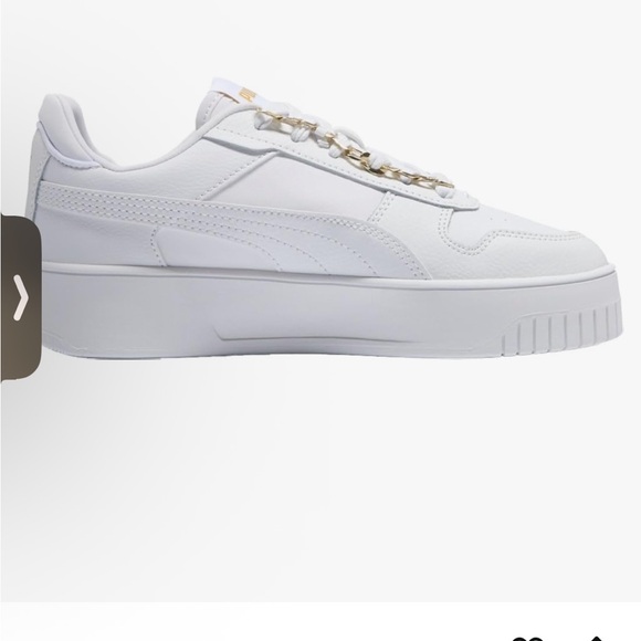 Puma white sneakers women’s size 7 new in box - Picture 10 of 11